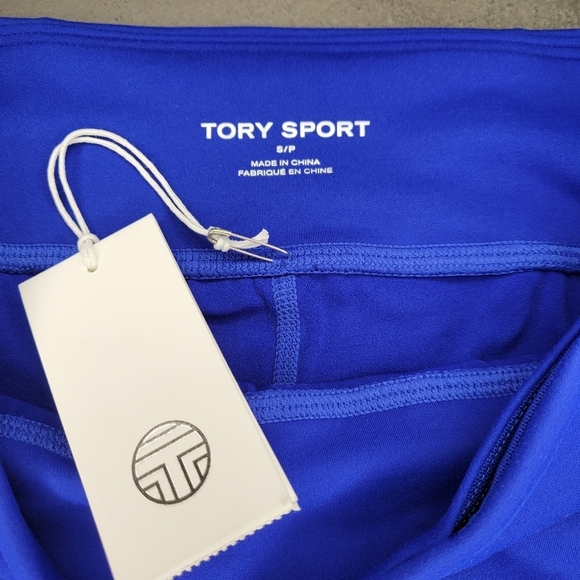 [NWT] TORY SPORT COLOR-BLOCK SIDE STRIPE LEGGINS SIZE S - Picture 5 of 11